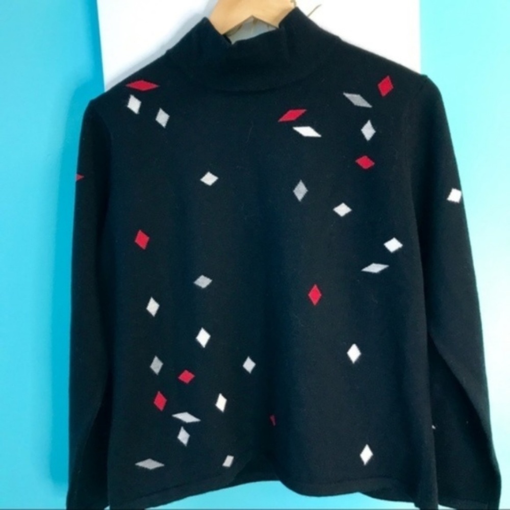 Talbots 100% Wool Turtleneck Sweater